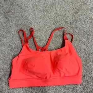 Under Armour Coral pink sports bra